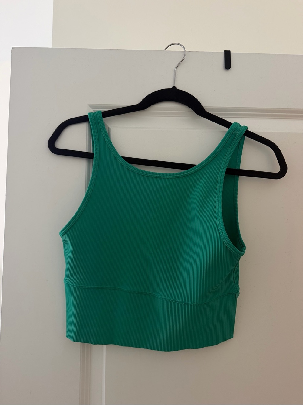 lululemon power pivot tank Maldives green